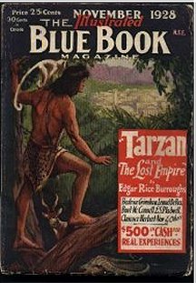 Blue Book: November 1928 - Tarzan and the Lost Empire 2/5