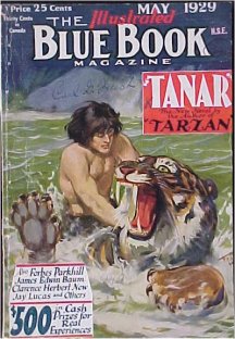 Blue Book: May 1929 - Tanar of Pellucidar 3/6