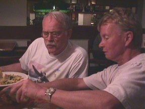 Bill Campbell and Tarak