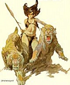Savage Pellucidar by Frank Frazetta