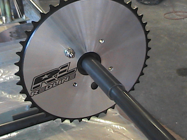 retract shaft gear