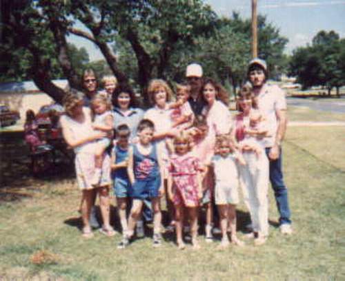 The Allen Family ~ Thats Mom in the middle.