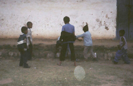 A bit of plastic for the ball