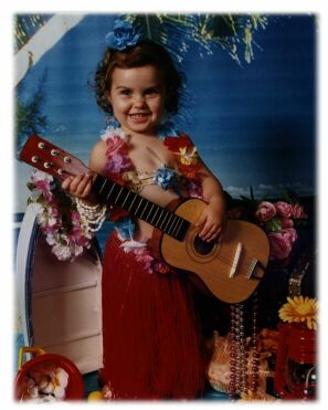 Hula Cheeky Chops Girl