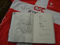 Lance's Book, Its not about the bike, signed by Lance.