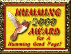 Hummingbird Award