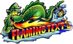 Flaming Text Banner Site
