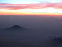 Mt Fuji from the air