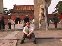 Michael before the North Tomb