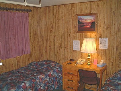 Room at Nugget Inn, Nome Alaska