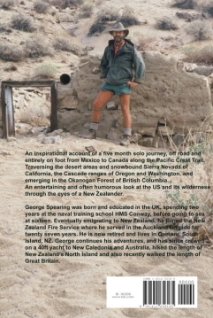 Back cover, George Spearing, Dances With Marmots - Pacific Crest Trail book