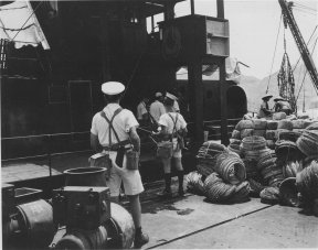 PR442: Lt. Whithall, Mr. Massingham, CPO Ward, Lt. Dunn