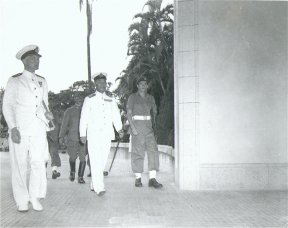 Admiral Harcourt and Japanese Admiral