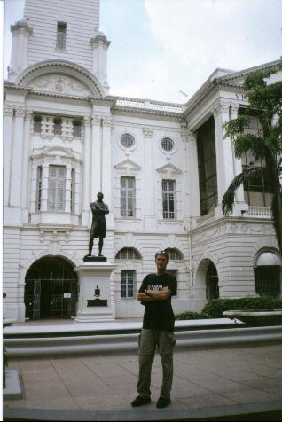 Raffles is all over the place