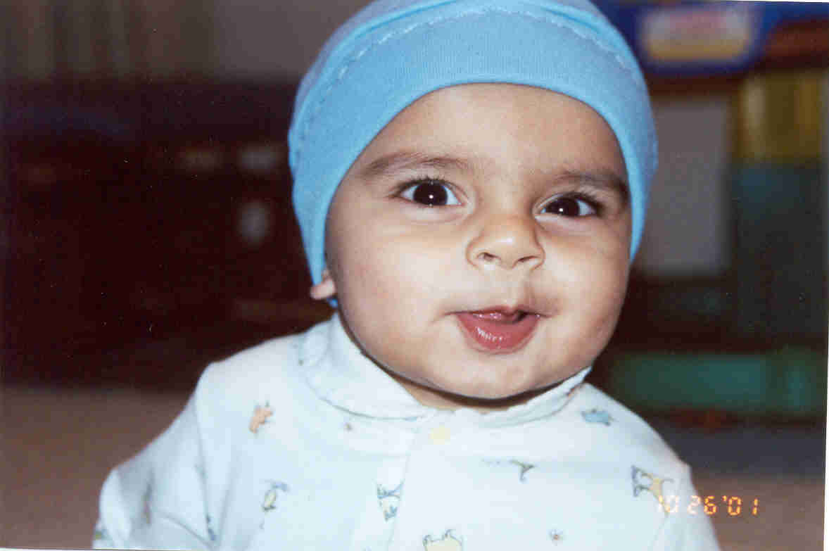 Gundu mischievous look