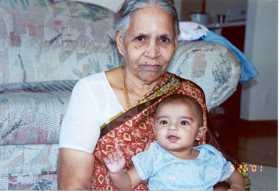 Gundu with Athai Pati on 5/26