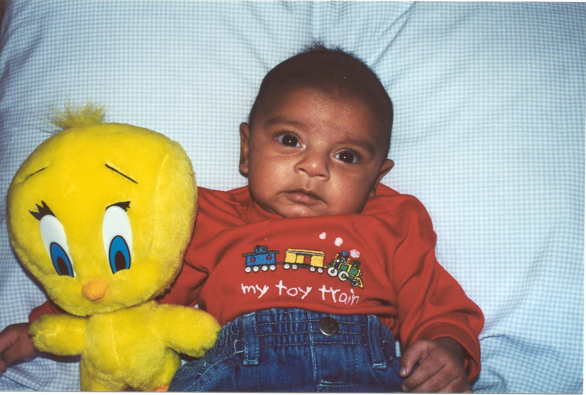 Gundu with Tweety on 2/21