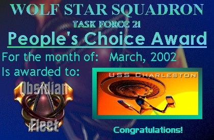 People's Choice Award April 2002