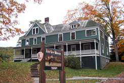 NPS Photo: View of Zane Grey Museum in Lackawaxen, PA.