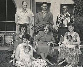 Romer - Loren - ? - Betty - Great Grandma - Romer's Wife - ? - ? - Pamela Zane Kerr