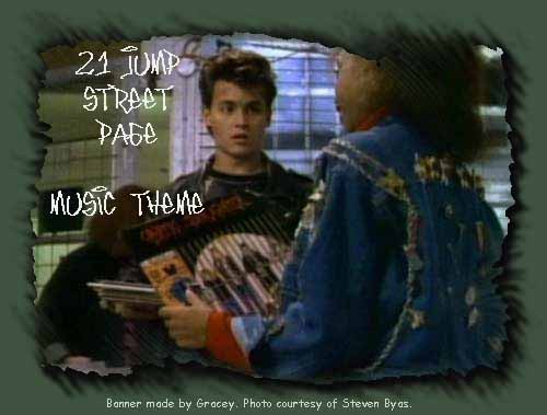 Music Theme banner. Taken from a sceen in season 1 episode 1 of 21 Jump Street.