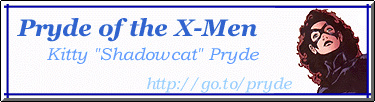 Pryde of the X-Men