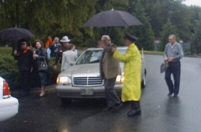 dediationAndygettingoutofcar