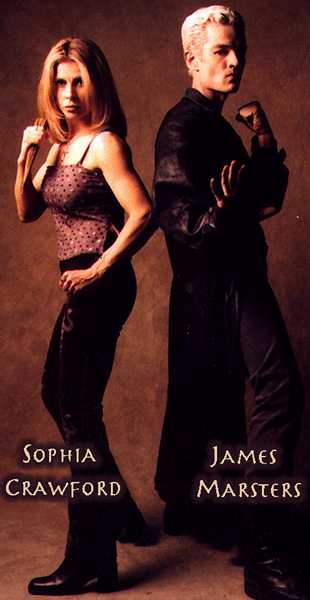 Sophia Crawford and James Marsters