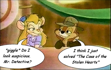 Lemme guess...a staredown?