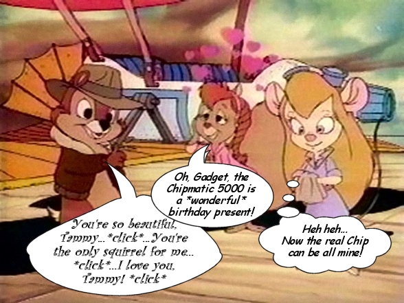 Tammy's in Love...with Chip's Thumb?