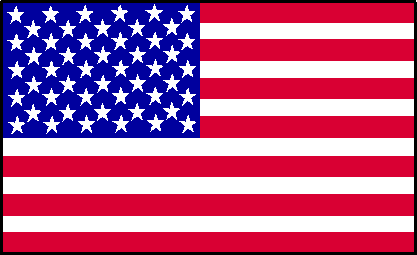 Bandera de los Estados Unidos de America
