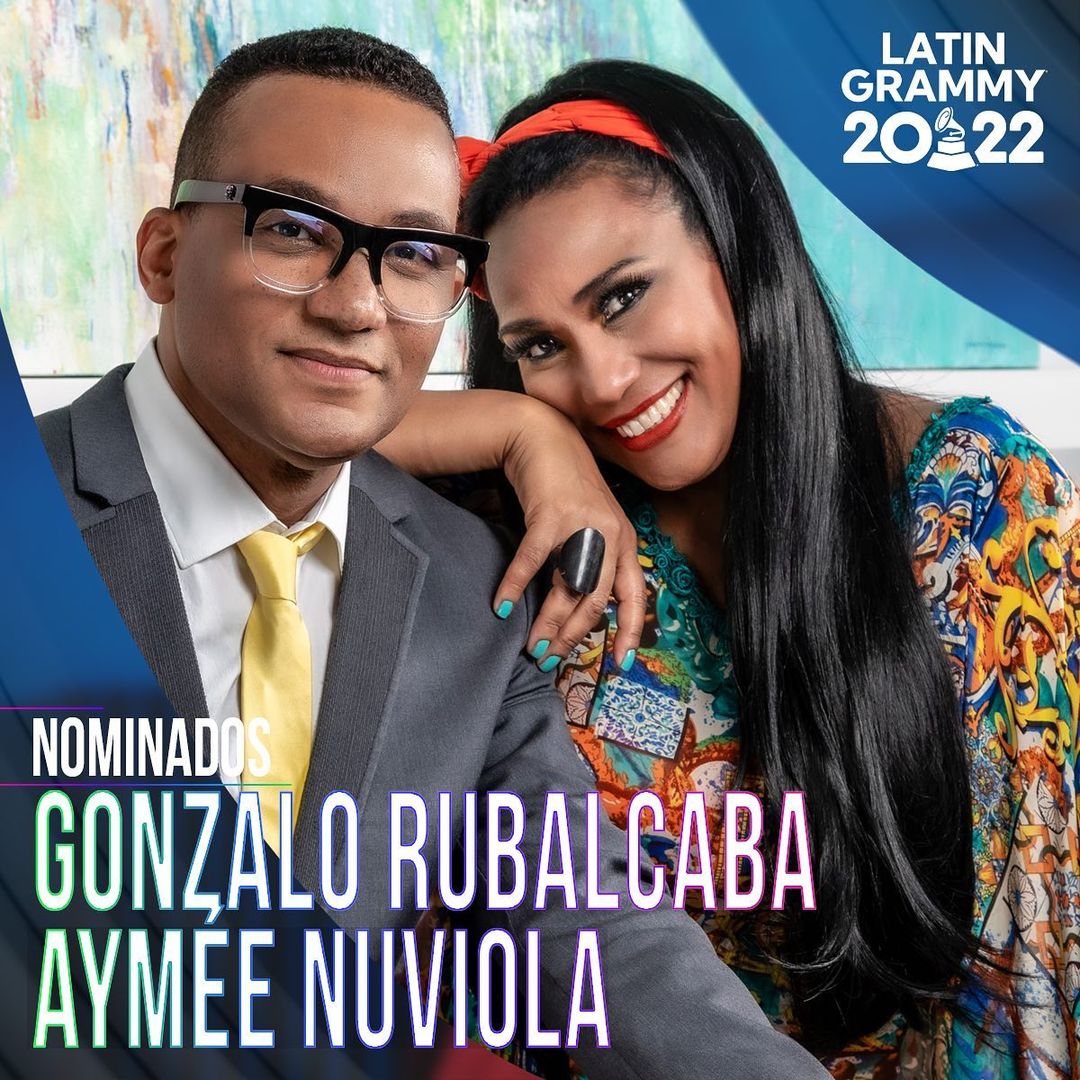 Gonzalo Rubalca y Aymée Nuviola
