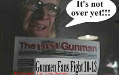 It's not over yet--Gunmen fans fight 10-13!