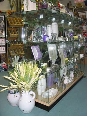 Glass Cubes with giftware