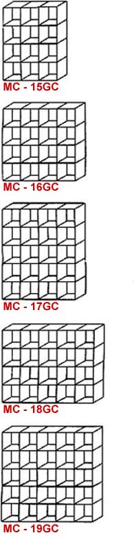 More Single Sided  Cubes