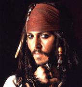 Click here to see Johnny Depp as Jack Sparrow