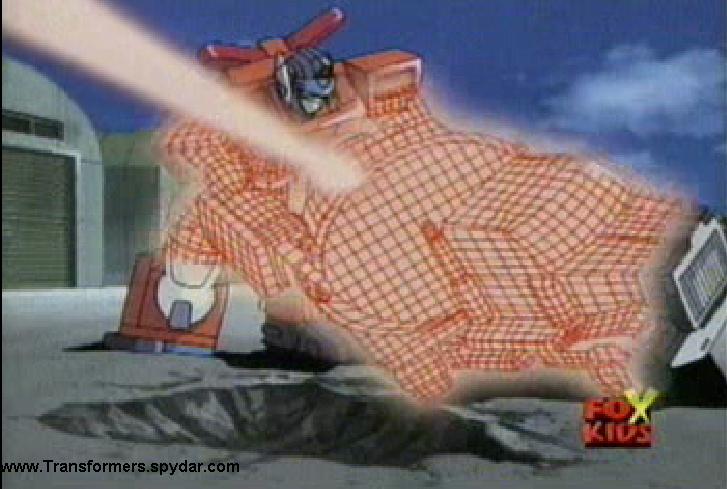 Megatron escanea a Prime y el Camion