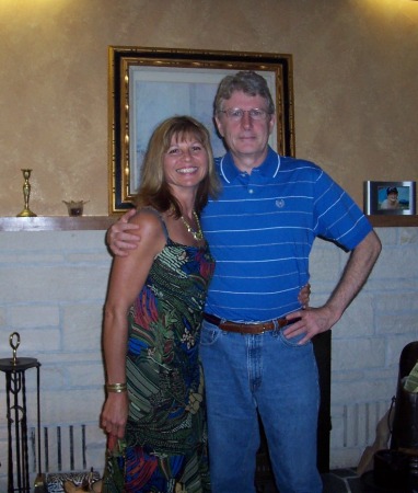 Stephen Cottier with his wife (2006)