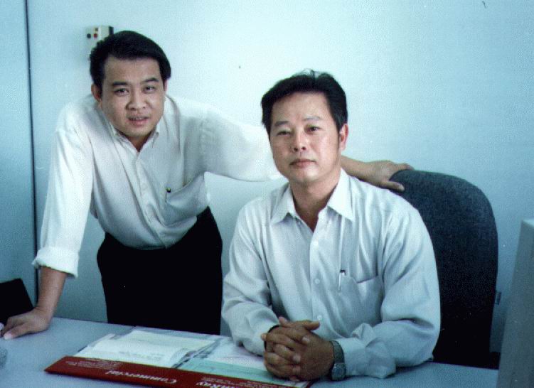 Allan Saw Jip Seng and myself