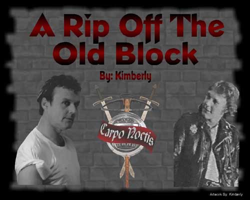 A Rip off the Old Block: by, Kimberly Linthicum: Artwork by, Kimberly