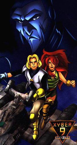 Ladies & gentlemen, the only non-promotional screen Xyber 9 picture in existence!