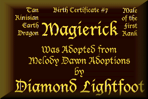 birth certificate