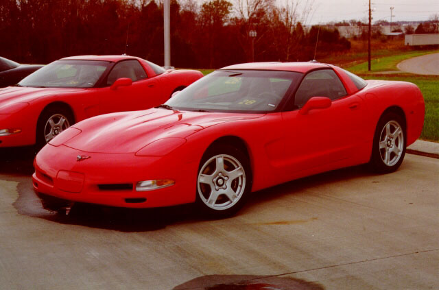 345 horsepower '98 Vette