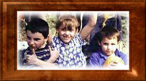 John Cody with his brother Dustyn and sister Jessi