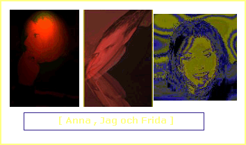 Anna ! Jag ! Frida !