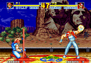 Billy Kane vs Terry Bogard