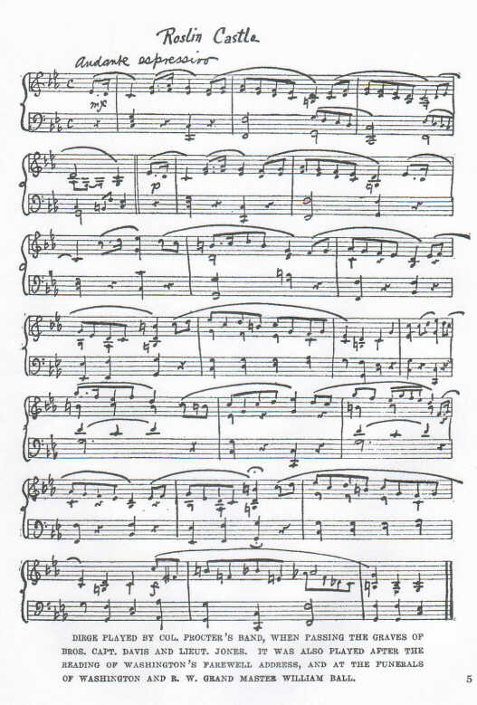 Roslin Castle March Sheet Music
