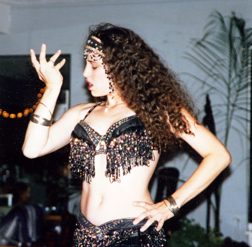 Melissa Amira dancing at Lucila's Dance Productions 1997.