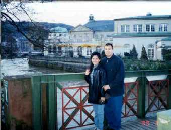 River in Bad Kissingen, Germany