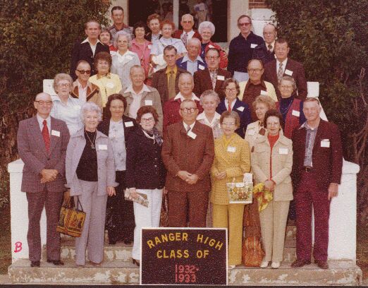 RHS-1933 Class Reunion in 1974